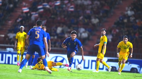 Khẳng định sức mạnh, Thái Lan đứng đầu bảng B AFF Cup 2026